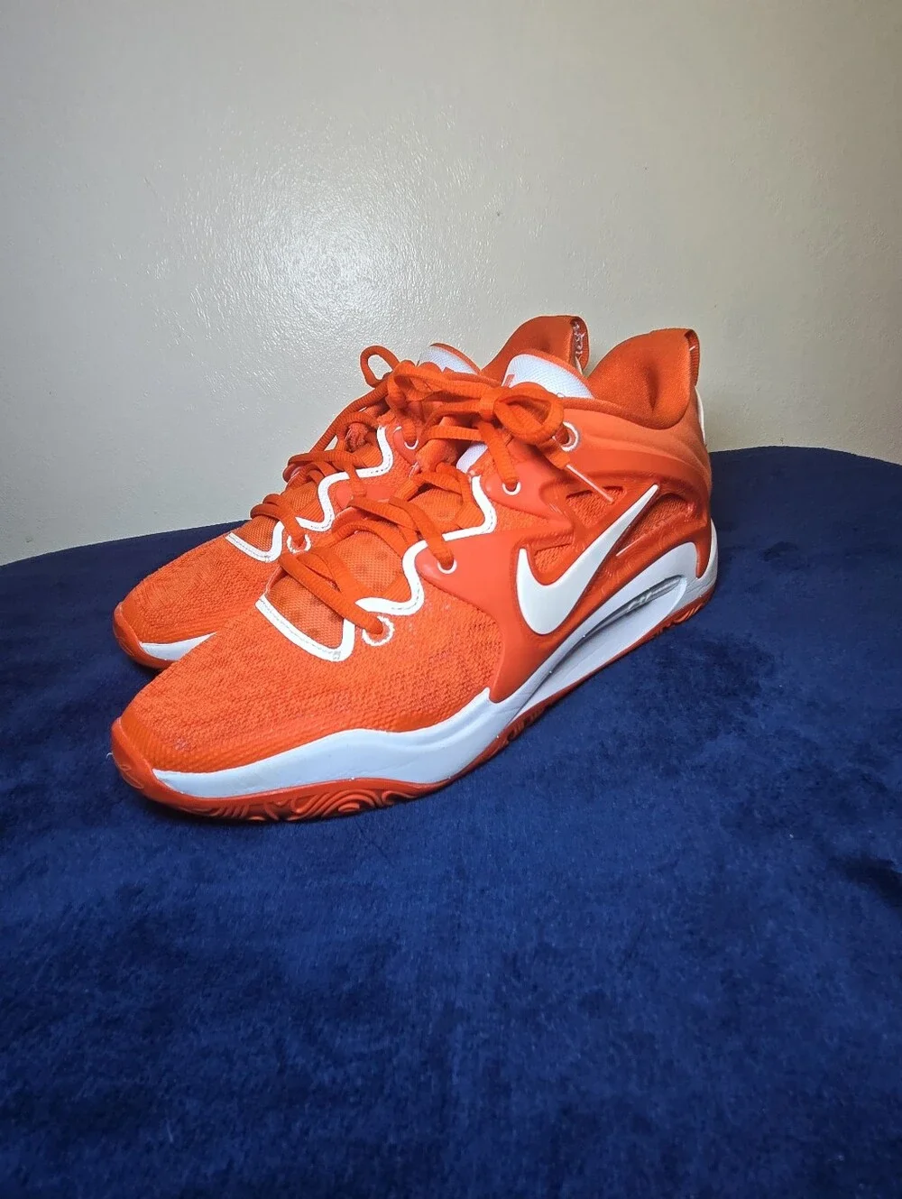 Nike KD 15 TB Promo Team Orange White Basketball DX6648-802 Men's PE Shoes 8